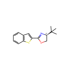 (S)-2-(Benzo[b]thiophen-2-yl)-4-(tert-butyl)-4,5-dihydrooxazole