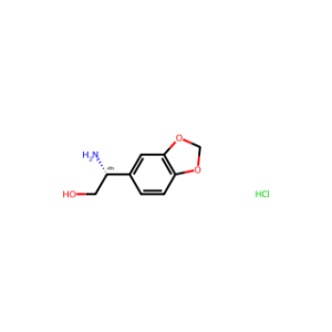 (R)-2-Amino-2-(benzo[d][1,3]dioxol-5-yl)ethan-1-ol hydrochloride