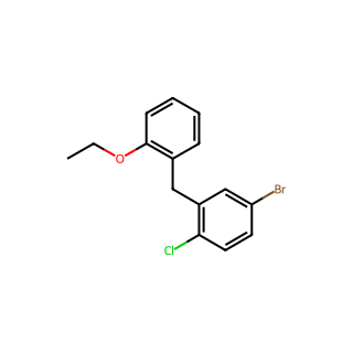 4-Bromo-1-chloro-2-(2-ethoxybenzyl)benzene