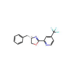 (S)-4-Benzyl-2-(4-(trifluoromethyl)pyridin-2-yl)-4,5-dihydrooxazole