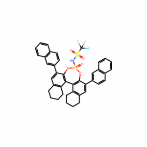 (11bR)-N-(2,6-Di(naphthalen-2-yl)-4-oxido-8,9,10,11,12,13,14,15-octahydrodinaphtho[2,1-d:1′,2′-f][1,3,2]dioxaphosphepin-4-yl)-1,1,1-trifluoromethanesulfonamide