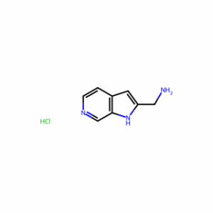 (1H-Pyrrolo[2,3-c]pyridin-2-yl)methanamine hydrochloride