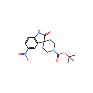 tert-Butyl 5-nitro-2-oxospiro[indoline-3,4′-piperidine]-1′-carboxylate