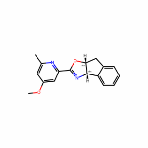 (3AS,8aR)-2-(4-methoxy-6-methylpyridin-2-yl)-8,8a-dihydro-3aH-indeno[1,2-d]oxazole