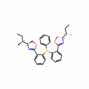 (4S,4′S)-2,2′-((Phenylphosphanediyl)bis(2,1-phenylene))bis(4-((S)-sec-butyl)-4,5-dihydrooxazole)