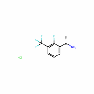 (1S)-1-[2-fluoro-3-(trifluoromethyl)phenyl]ethan-1-amine hydrochloride