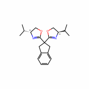 (4R,4′R)-2,2′-(2,3-Dihydro-1H-indene-2,2-diyl)bis(4-isopropyl-4,5-dihydrooxazole)
