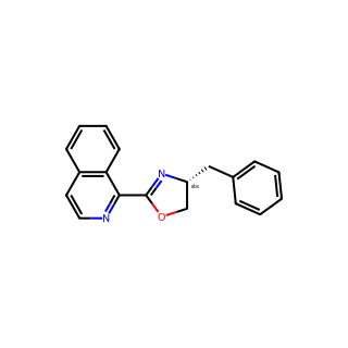 (R)-4-Benzyl-2-(isoquinolin-1-yl)-4,5-dihydrooxazole