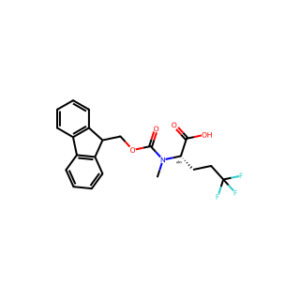 (S)-2-((((9H-Fluoren-9-yl)methoxy)carbonyl)(methyl)amino)-5,5,5-trifluoropentanoic acid