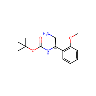 tert-Butyl (R)-(2-amino-1-(2-methoxyphenyl)ethyl)carbamate