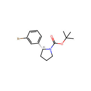tert-Butyl (R)-2-(3-bromophenyl)pyrrolidine-1-carboxylate