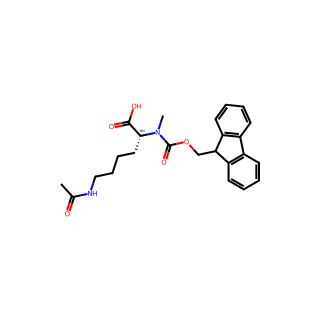 (R)-2-((((9H-Fluoren-9-yl)methoxy)carbonyl)(methyl)amino)-6-acetamidohexanoic acid
