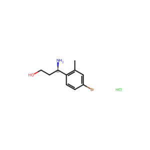 (R)-3-Amino-3-(4-bromo-2-methylphenyl)propan-1-ol hydrochloride