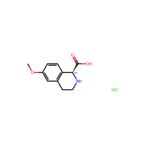 (S)-6-Methoxy-1,2,3,4-tetrahydroisoquinoline-1-carboxylic acid hydrochloride