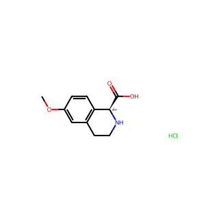 (S)-6-Methoxy-1,2,3,4-tetrahydroisoquinoline-1-carboxylic acid hydrochloride