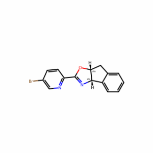 (3aS,8aR)-2-(5-Bromopyridin-2-yl)-3a,8a-dihydro-8H-indeno[1,2-d]oxazole