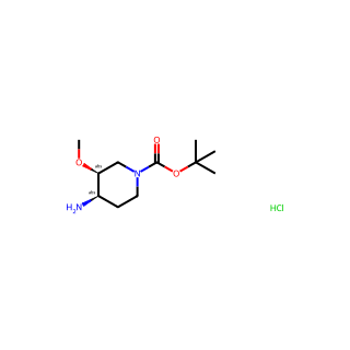 tert-Butyl (3S,4R)-4-amino-3-methoxypiperidine-1-carboxylate hydrochloride