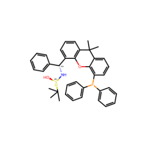 (R)-N-((R)-(5-(Diphenylphosphino)-9,9-dimethyl-9H-xanthen-4-yl)(phenyl)methyl)-2-methylpropane-2-sulfinamide