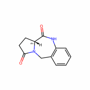 (R)-1,5,10,11a-Tetrahydro-3H-benzo[e]pyrrolo[1,2-a][1,4]diazepine-3,11(2H)-dione