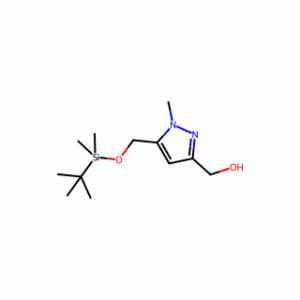 (5-(((tert-Butyldimethylsilyl)oxy)methyl)-1-methyl-1H-pyrazol-3-yl)methanol