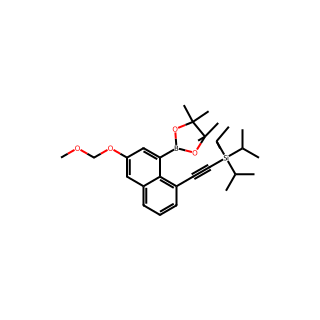 Triisopropyl((6-(methoxymethoxy)-8-(4,4,5,5-tetramethyl-1,3,2-dioxaborolan-2-yl)naphthalen-1-yl)ethynyl)silane
