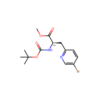 (R)-Methyl 3-(5-bromopyridin-2-yl)-2-((tert-butoxycarbonyl)amino)propanoate