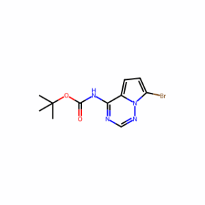 tert-Butyl (7-bromopyrrolo[2,1-f][1,2,4]triazin-4-yl)carbamate
