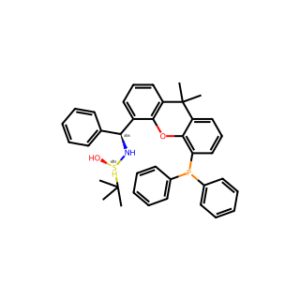 (R)-N-((S)-(5-(Diphenylphosphino)-9,9-dimethyl-9H-xanthen-4-yl)(phenyl)methyl)-2-methylpropane-2-sulfinamide