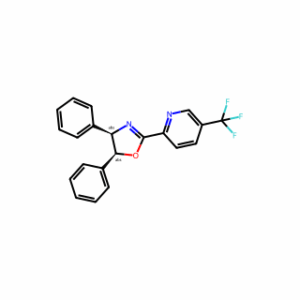 (4R,5S)-4,5-Diphenyl-2-(5-(trifluoromethyl)pyridin-2-yl)-4,5-dihydrooxazole