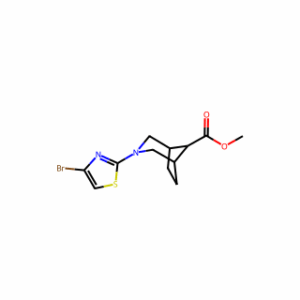 Methyl 3-(4-bromothiazol-2-yl)-3-azabicyclo[3.2.1]octane-8-carboxylate