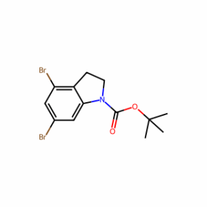 tert-Butyl 4,6-dibromoindoline-1-carboxylate