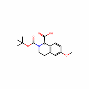 (R)-2-(tert-Butoxycarbonyl)-6-methoxy-1,2,3,4-tetrahydroisoquinoline-1-carboxylic acid