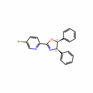 (4R,5S)-2-(5-Bromopyridin-2-yl)-4,5-diphenyl-4,5-dihydrooxazole