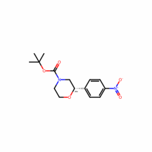 tert-Butyl (S)-2-(4-nitrophenyl)morpholine-4-carboxylate
