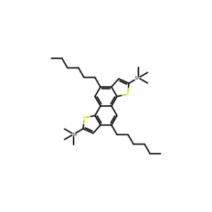 (5,10-Dihexylnaphtho[1,2-b:5,6-b′]dithiophene-2,7-diyl)bis(trimethylstannane)