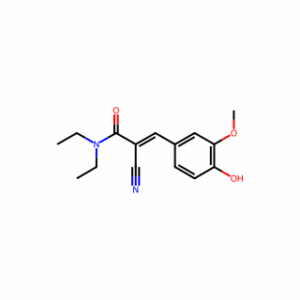 (E)-2-Cyano-N,N-diethyl-3-(4-hydroxy-3-methoxyphenyl)acrylamide