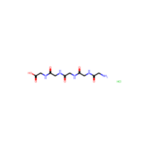 Glycylglycylglycylglycylglycine hydrochloride