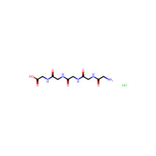 Glycylglycylglycylglycylglycine hydrochloride