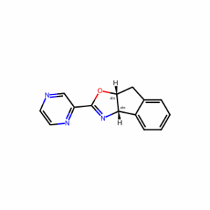 (3aS,8aR)-2-(Pyrazin-2-yl)-3a,8a-dihydro-8H-indeno[1,2-d]oxazole