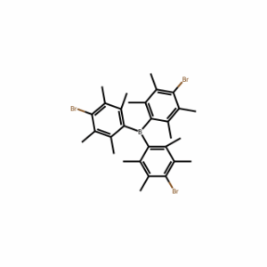 Tris(4-bromo-2,3,5,6-tetramethylphenyl)borane