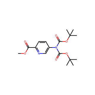 Methyl 5-(bis((1,1-dimethylethoxy)carbonyl)amino)-2-pyridinecarboxylate