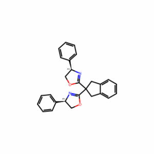 (4R,4′R)-2,2′-(2,3-Dihydro-1H-indene-2,2-diyl)bis(4-phenyl-4,5-dihydrooxazole)