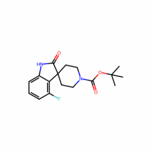 tert-Butyl 4-fluoro-2-oxospiro[indoline-3,4′-piperidine]-1′-carboxylate