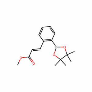 (E)-Methyl 3-(2-(4,4,5,5-tetramethyl-1,3,2-dioxaborolan-2-yl)phenyl)acrylate