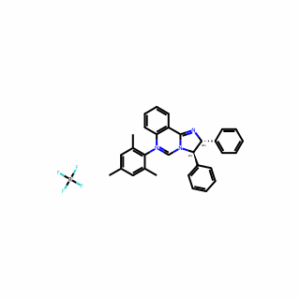 (2R,3R)-6-Mesityl-2,3-Diphenyl-2,3-Dihydroimidazo[1,2-C]Quinazolin-6-Ium Tetrafluoroborate