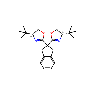 (4S,4′S)-2,2′-(2,3-Dihydro-1H-indene-2,2-diyl)bis(4-(tert-butyl)-4,5-dihydrooxazole)