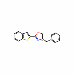 (R)-2-(Benzo[b]thiophen-2-yl)-4-benzyl-4,5-dihydrooxazole