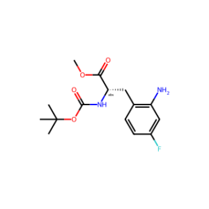 (S)-Methyl 3-(2-amino-4-fluorophenyl)-2-((tert-butoxycarbonyl)amino)propanoate