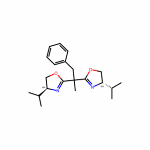 (4S,4′S)-2,2′-(1-Phenylpropane-2,2-diyl)bis(4-isopropyl-4,5-dihydrooxazole)
