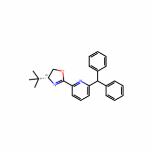 (R)-2-(6-Benzhydrylpyridin-2-yl)-4-(tert-butyl)-4,5-dihydrooxazole